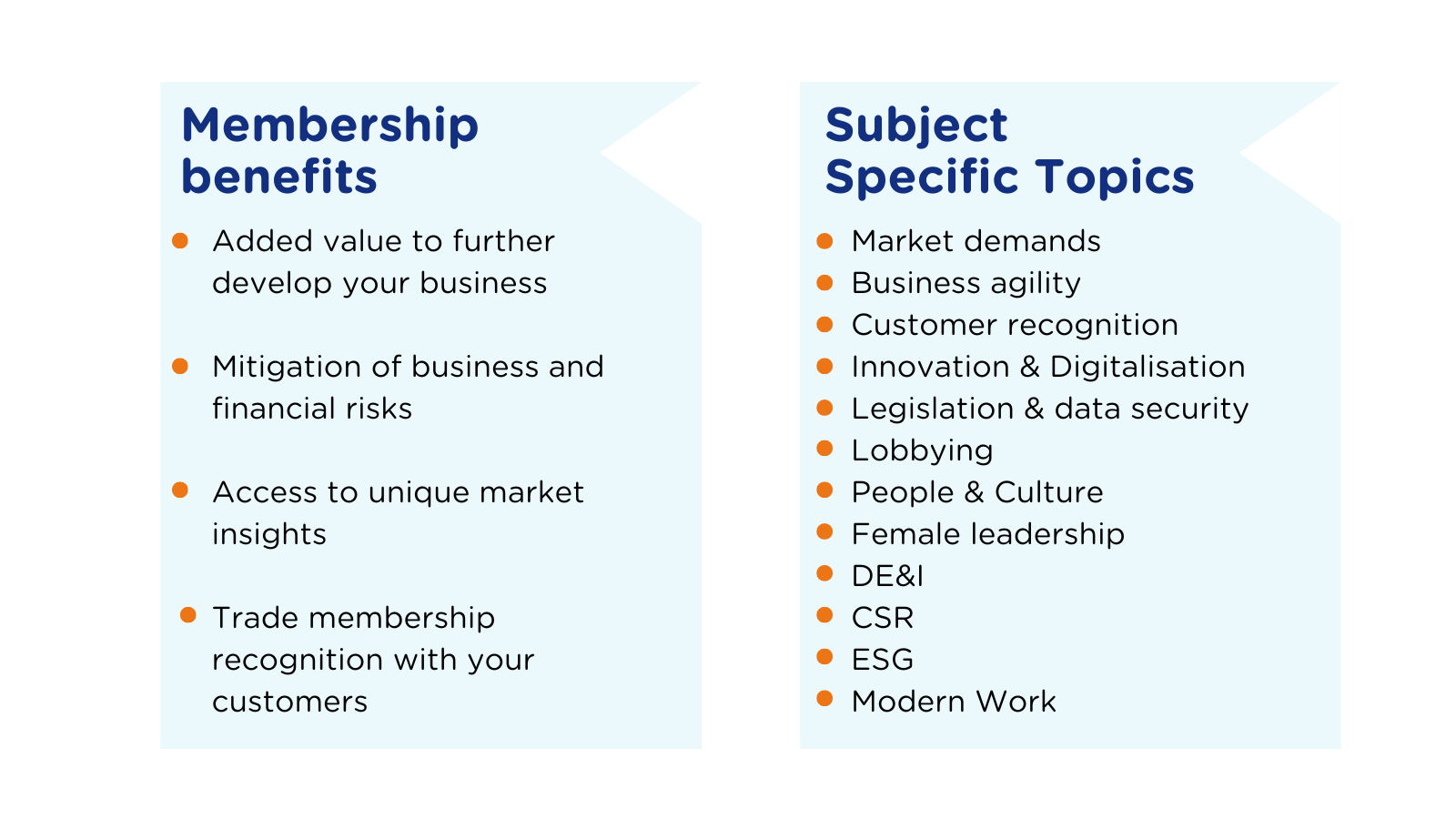 OutSource Europe Member Benefits & Subject Topics